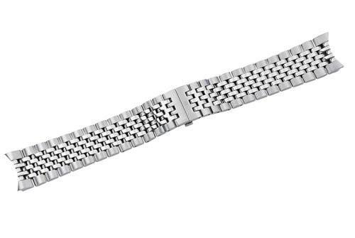 Genuine Swiss Army Ambassador Satin/Polish Stainless Steel Bracelet