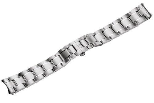 Genuine Swiss Army Officer's XS Brushed/Polished Steel Bracelet