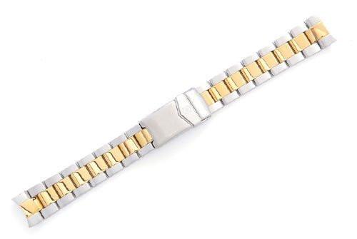 Genuine Swiss Army Dual Tone Steel Bracelet