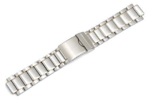 Genuine Swiss Army Large Two-Tone Bracelet