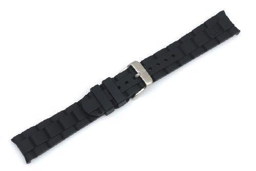 Genuine Swiss Army Maverick Small 18mm Black Rubber Strap