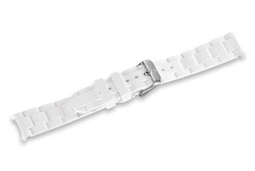 Genuine Swiss Army Maverick Small White Rubber Strap