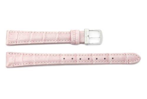 Citizen Eco-Drive Pink Leather Alligator Grain 13mm Thin Ladies Watch Strap