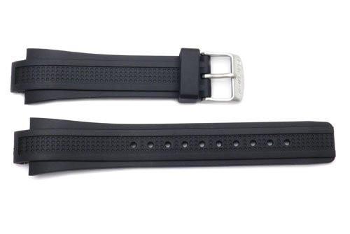 Citizen Black Rubber Eco Drive 24mm Watch Strap