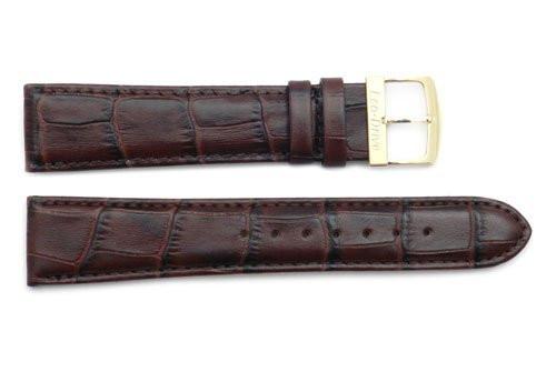 Citizen 20mm Eco-Drive Brown Alligator Grain Watch Strap