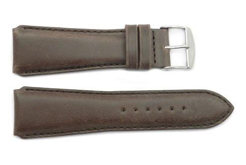 ZRC Genuine Smooth Soft Handmade Cow Leather Watch Band