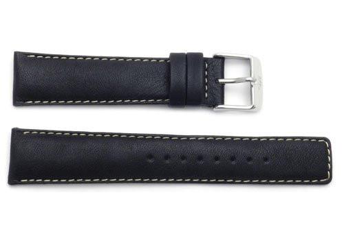 ZRC Genuine Smooth Soft Washable Handmade Cow Leather Watch Band