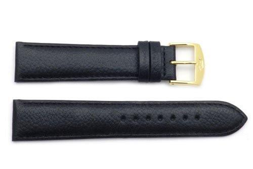 ZRC Textured Soft Calfskin Leather Anti-Allergic Watch Band