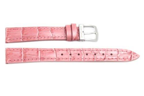 Citizen Pink Leather Alligator Grain 14mm Thin Ladies Watch Strap