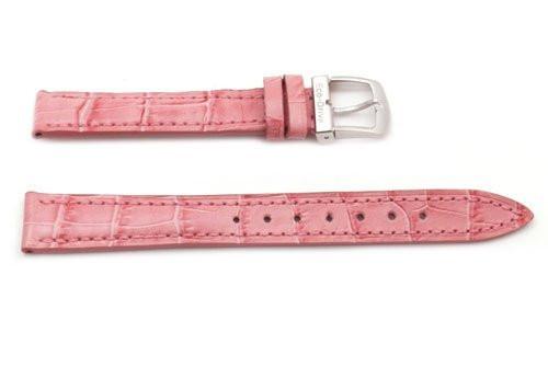 Citizen Eco-Drive Pink Leather Alligator Grain 14mm Thin Ladies Watch Strap