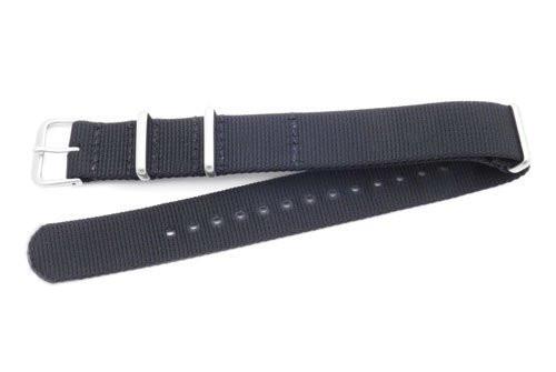 Hadley Roma One Piece Waterproof Nylon 290mm Long Watch Strap