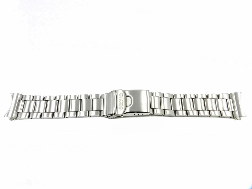 Genuine Seiko Mens Automatic Divers Stainless Steel 22mm Watch Bracelet image