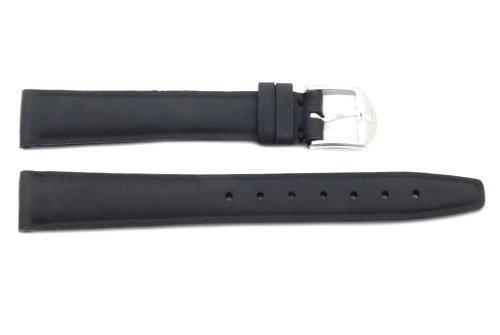 Movado Genuine Black Smooth Leather 14mm Watch Strap