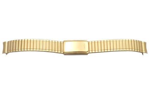 Pulsar Gold Tone Stainless Steel Expansion 10mm Watch Bracelet