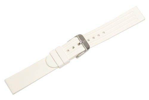 Genuine Swiss Army Maverick II Small White Rubber Watch Band