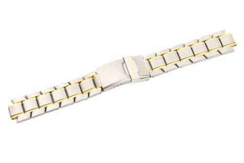 Swiss Army Dual Tone Titanium 20mm Watch Bracelet