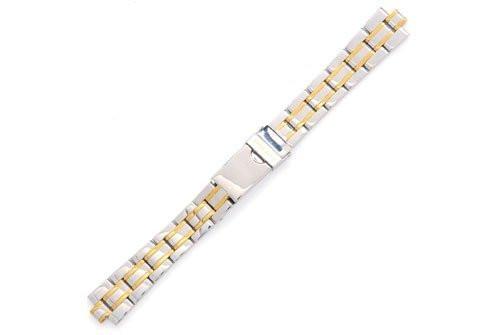 Swiss Army Officer's Dual Tone Stainless Steel 15mm Watch Bracelet