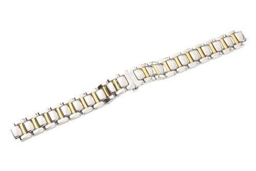 Swiss Army Valiant Series Dual Tone Stainless Steel 13mm Watch Bracelet