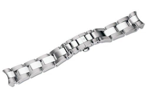 Swiss Army Alliance Sport Silver Tone Stainless Steel Watch Bracelet