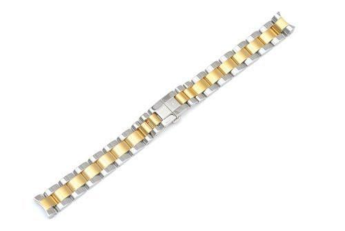 Swiss Army Vivante Dual Tone Stainless Steel 14mm Watch Bracelet