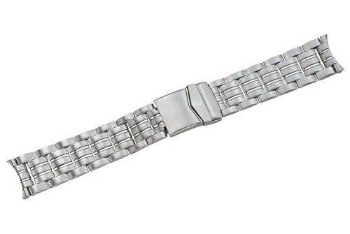 Swiss Army Maverick II Silver Tone Stainless Steel Watch Bracelet