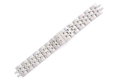 Swiss Army Alliance Silver Tone Stainless Steel 20mm Watch Bracelet