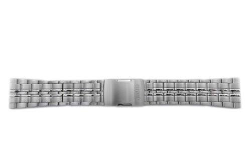 Citizen Stainless Steel 24mm Push Button Clasp Watch Bracelet