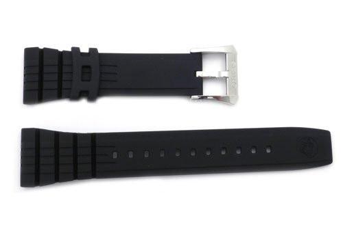 Genuine Seiko Black Rubber Diver's 26mm Watch Strap