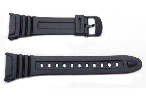 Genuine Casio Black Resin 26mm Watch Strap- 10076822