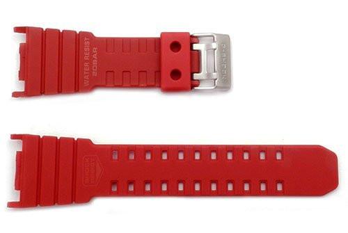 Genuine Casio G-Shock Red Resin 30mm Watch Band- 10280341