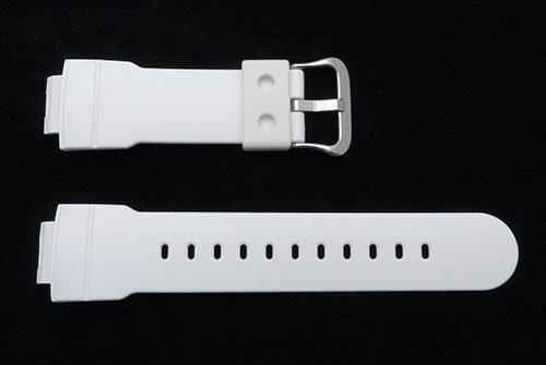 Genuine Casio G-Shock White Resin 25.5/16mm Watch Band- 10263987