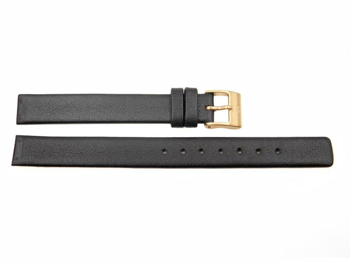 Genuine Skagen Dark Brown Leather 12mm Watch Strap - Screws image