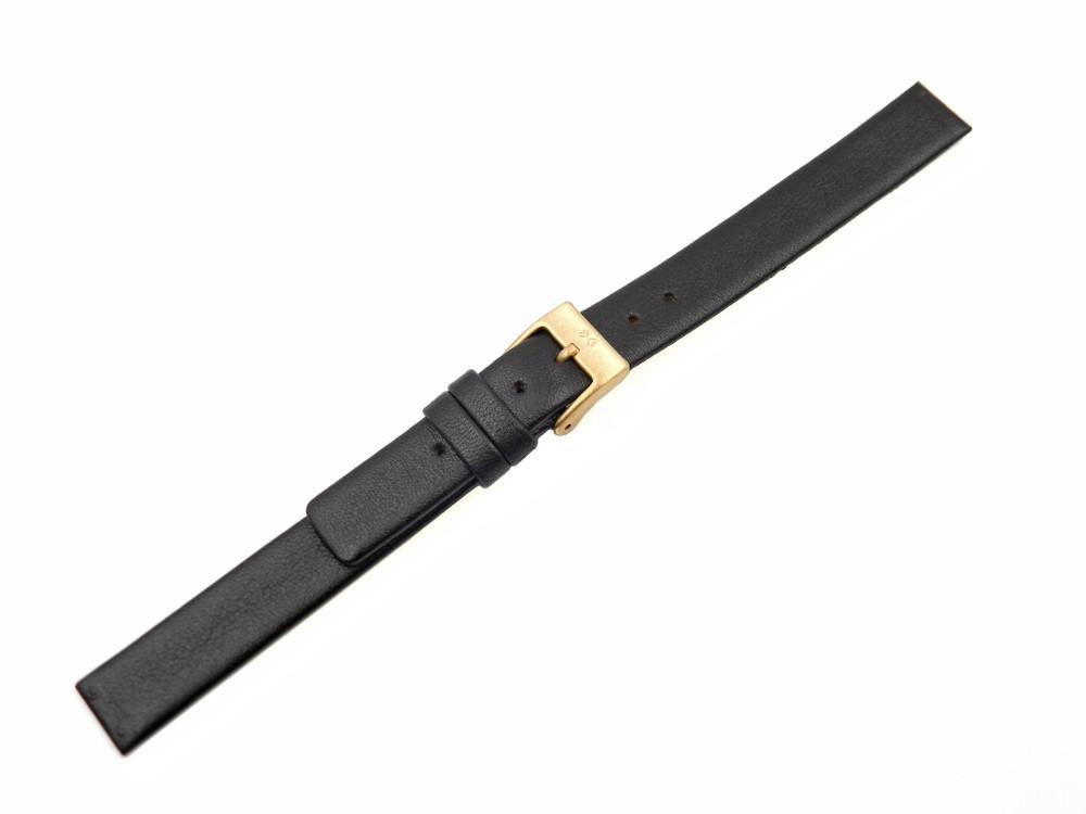 Genuine Skagen Dark Brown Leather 12mm Watch Strap - Screws image