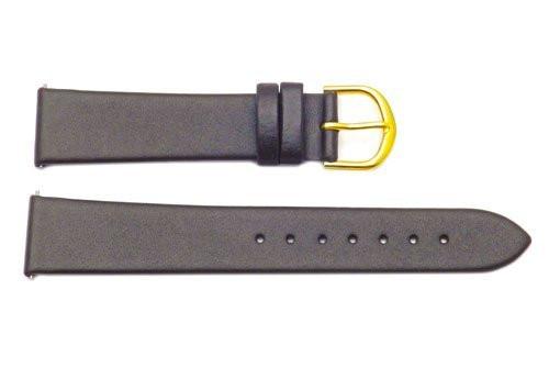 Timex Dark Brown Genuine Calfskin Leather 18mm Watch Band