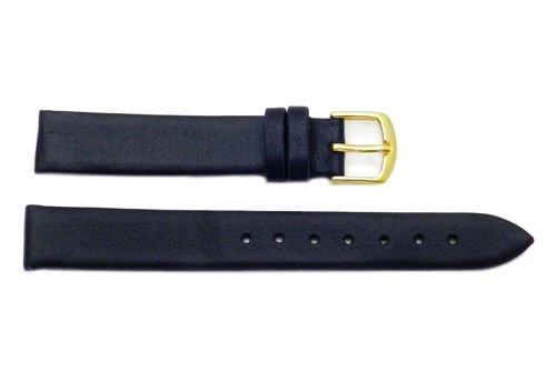 Hadley Roma Ladies' Smooth Genuine Flat Leather Watch Strap