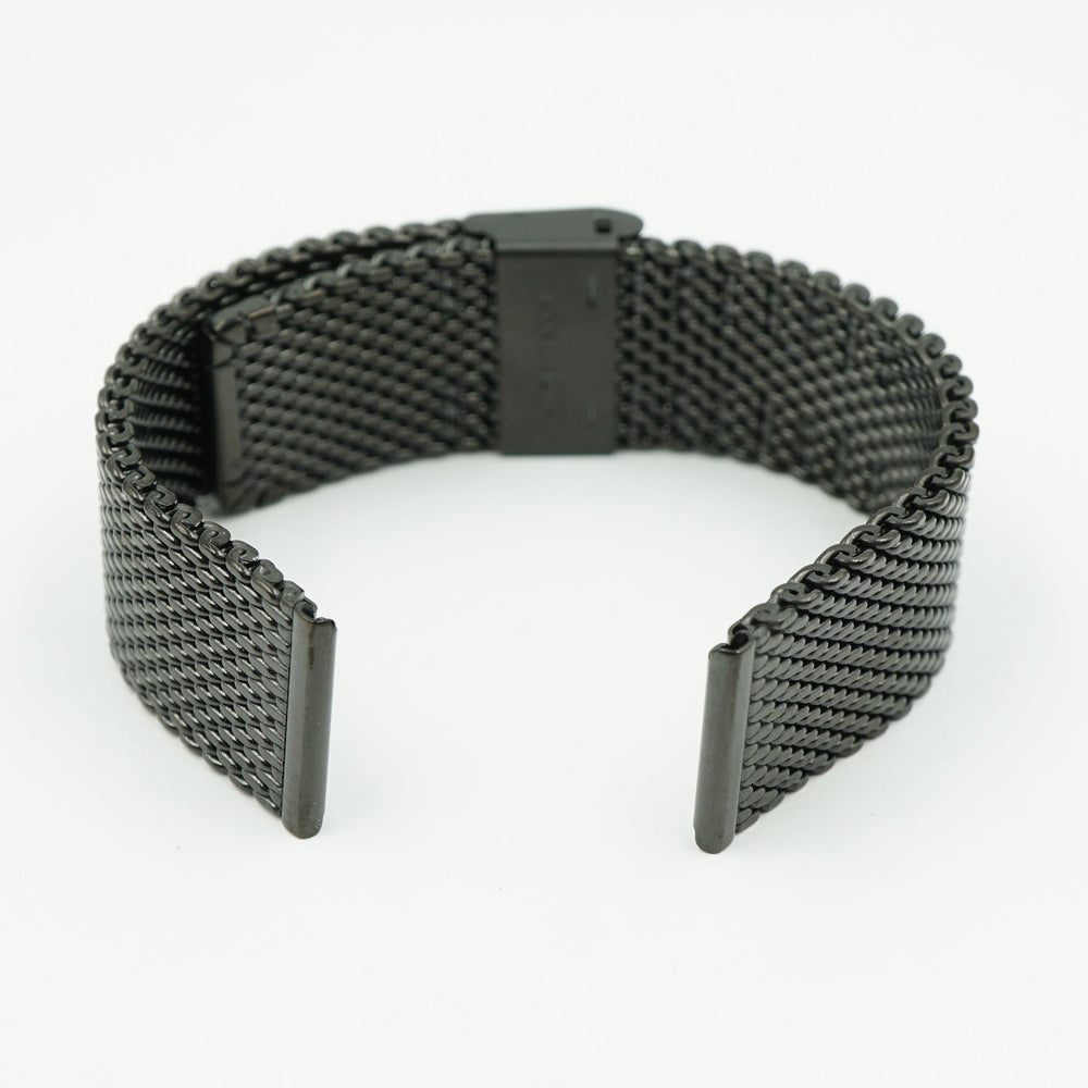 Milanese Mesh Black PVD Watch Band image