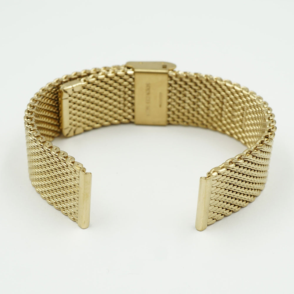 Milanese Gold Tone Mesh Watch Band image