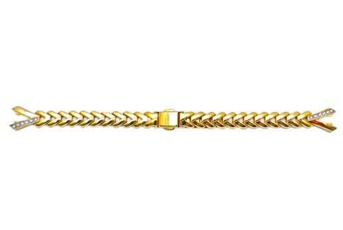 Seiko Gold Tone Woman's Solar Watch Bracelet