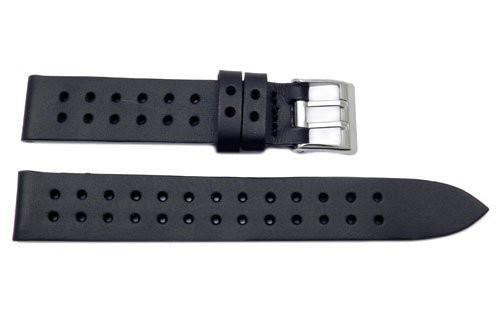 Swiss Army Striker II Black Rubber 14mm Watch Strap