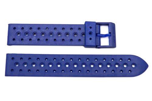 Swiss Army Striker I Blue Arnitel Rubber 18mm Watch Strap