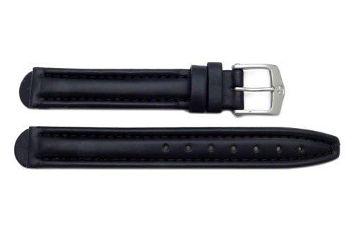 Genuine Wenger GST Divers Series Black 14mm Leather Watch Band