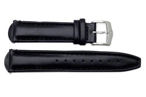 Genuine Wenger TerraGraph Series Black 20mm Leather Watch Strap