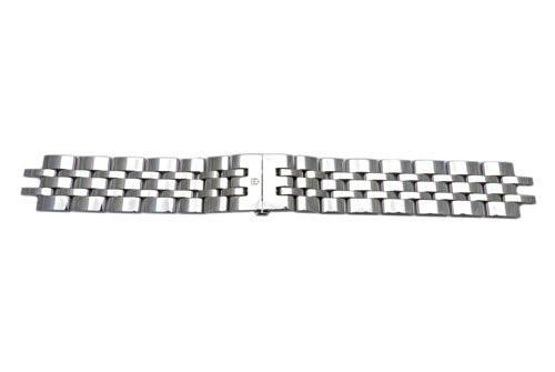 Swiss Army Alliance Series Polished Stainless Steel 20mm Watch Bracelet