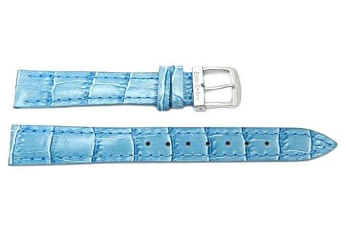 Citizen Ladies Eco-Drive Light Blue Alligator Grain 14mm Watch Strap