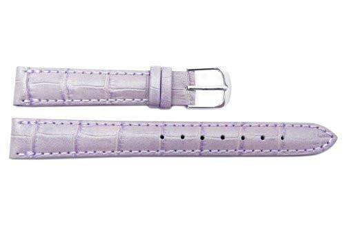 Citizen Calf Leather Alligator Grain 14mm Lavender Watch Strap