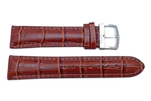 Citizen Eco-Drive Series Light Brown Leather Alligator Grain 20mm Watch Strap