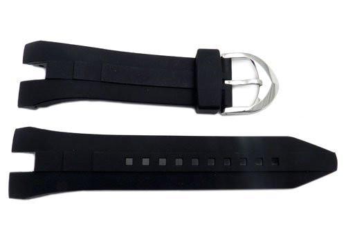 Seiko Arctura Kinetic Series Black Rubber 26mm Watch Band