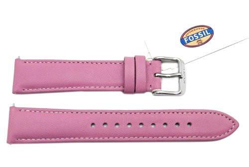 Fossil Azalea Genuine Leather 18mm Watch Strap