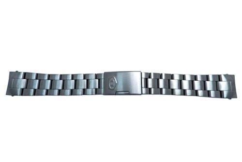 Fossil Defender Series Gun Metal 20mm Push Button Clasp Watch Bracelet