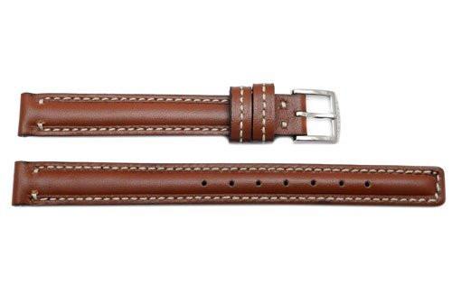 Genuine Coach Brown 10.5mm Leather Watch Band